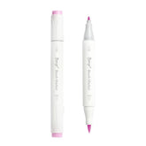 Bianyo Neutral & Gray Art Pen - from 366 Brush & Fine Marker - Single Alcohol Pen with Dual Tips for Precision Drawing & Painting - No Warranty Art Pen