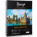 Bianyo Mixed Media Paper Pad, 11" X 14"