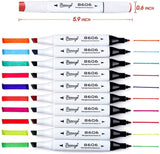 Bianyo Classic Series Alcohol-Based Dual Tip Art Markers, Set of 36