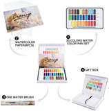 Bianyo Professional Watercolors, Set of 30