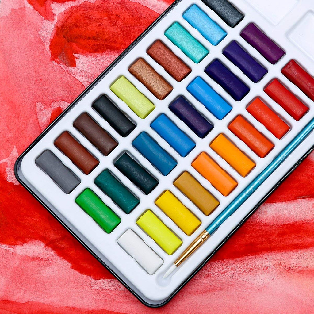 Bianyo Professional Watercolors, Set of 30