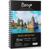 Bianyo Mixed Media Paper Pad,A4 (8.26