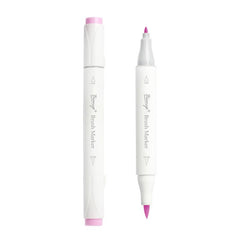 Bianyo Nature Colors 88 Vibrant Marker Selection with Brush Tip Fine Tip Dual Tip Design for Artistic Projects & Nature Enthusiasts