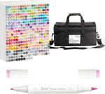 Bianyo 366 Colors Dual Tip Professional Alcohol Markers Set