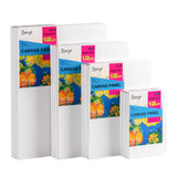 Bianyo Canvas Panels – 100% Cotton, Acid-Free, Pre-Primed with Gesso, Blank Canvas Boards for Acrylic, Oil, and Watercolor Painting