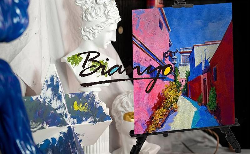 Bianyo Lightweight Display Stand - Foldable Metal Tripod for Posters Signs & Canvas Boards - 62" Adjustable Height with Carry Bag - Best for Presentations & Indoor Decor Pack of 1