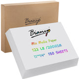Bianyo Mixed Media Paper 11" x 14" 150 Sheets,123 LB / 200 GSM, Heavyweight