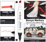 [Wholesale] Bianyo Classic Series Alcohol-Based Dual Tip Art Markers, Set of 72