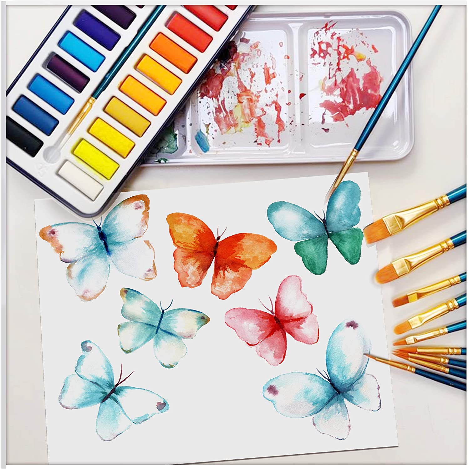 Bianyo Professional Watercolors, Set of  24