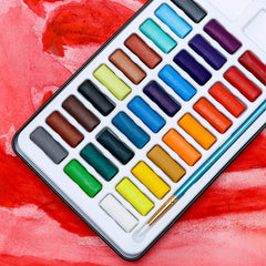 Bianyo Professional Watercolors, Set of 30